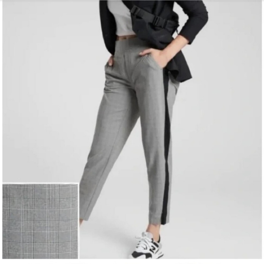 Athleta Gray and Black Ankle Pants - Picture 10 of 10
